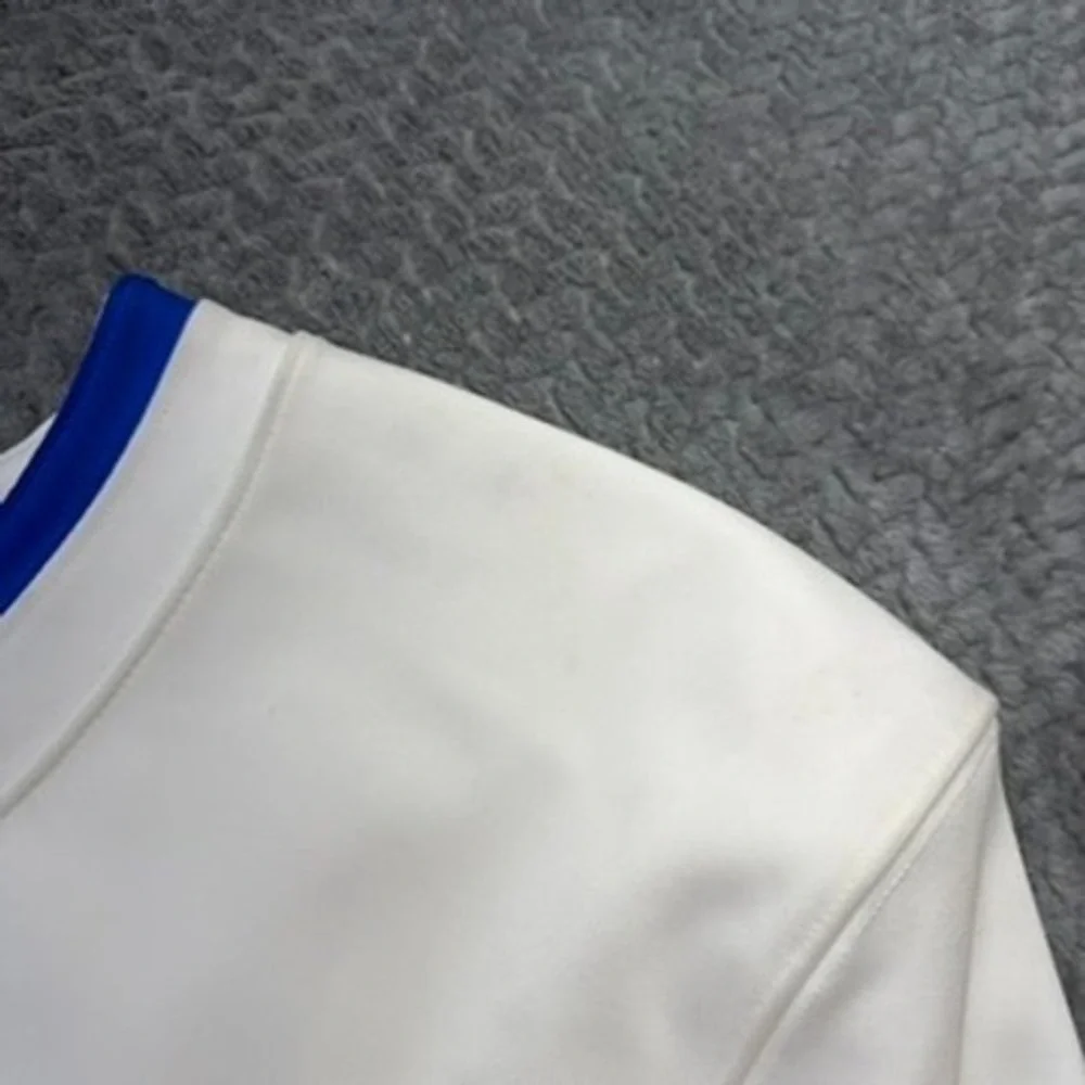 Nike Football Jersey Mens L White Royal Blue AO4800-108 Team Engineered NWT Spot